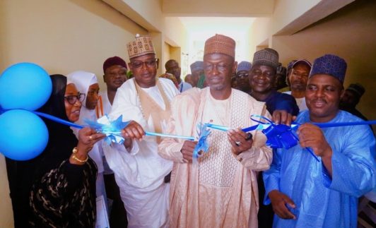 RIBBON CUTTING & HANDING OVER CEREMONY OF THE RENOVATED COLLEGE OF NURSING, BORNO