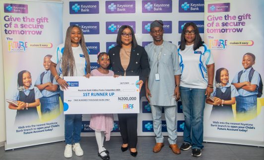 PRIZE PRESENTATION – KEYSTONE BANK KIDDIES POETRY COMPETITION