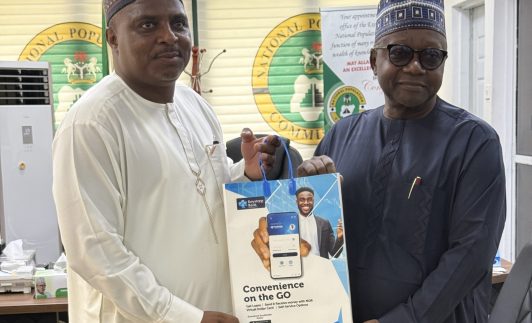 KEYSTONE BANK’S EXECUTIVE DIRECTOR, NORTH & PUBLIC SECTOR GROUP PAYS COURTESY VISIT TO NATIONAL POPULATION COMMISSION (NPC)